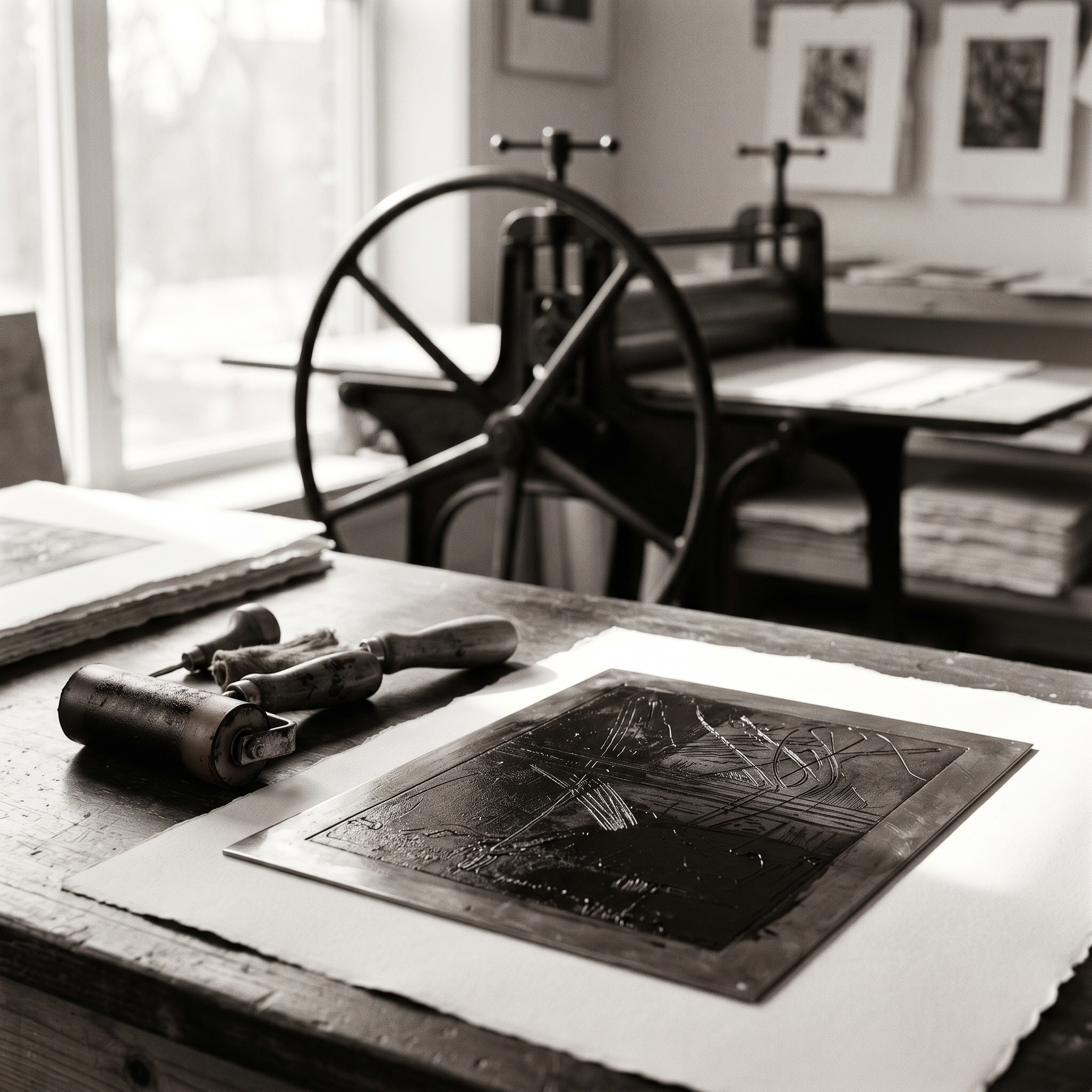 Inspiration Editionen — Im Atelier